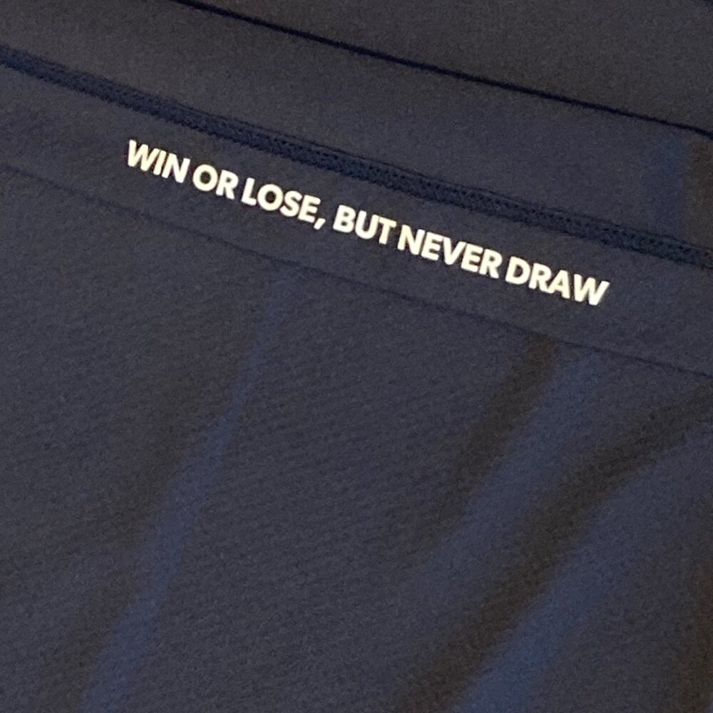 RHONE Mens Momentum Tech Golf Polo Performance Quarter Zip Small S Navy NWT - Picture 10 of 11